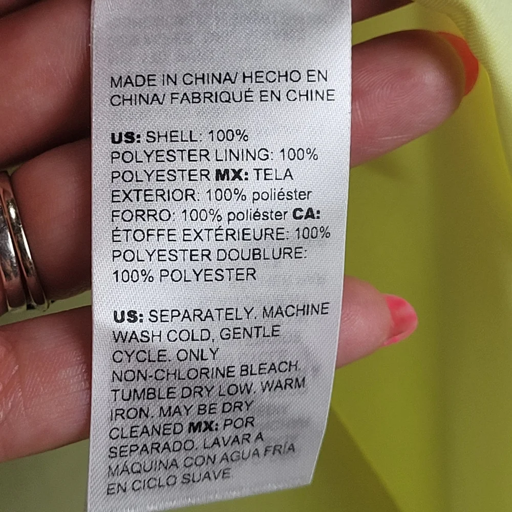 Chico's 0 Multicolor Abstract Jacket - Picture 8 of 11
